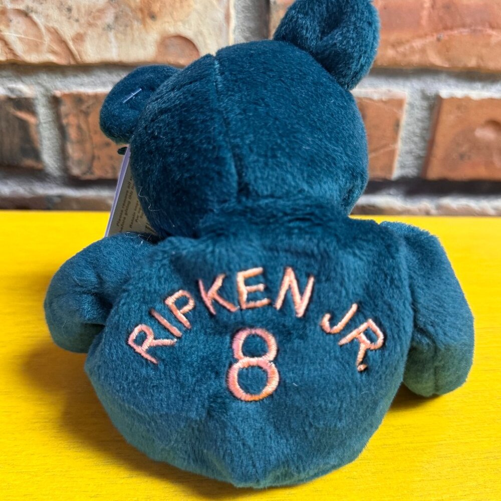 Cal Ripken Jr. 1998 Salvino's Bamm Beanos Beanie Babies MLB Baseball NWT